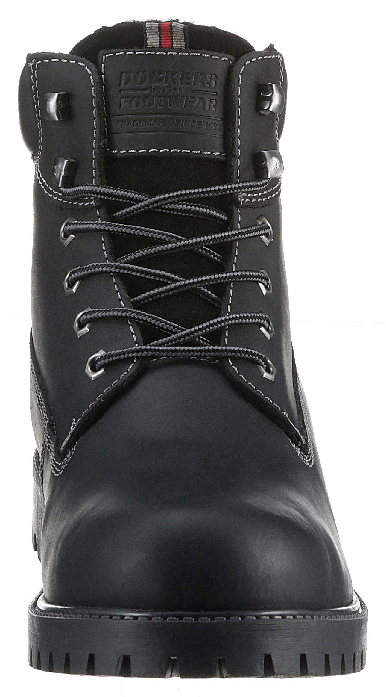 Dockers by Gerli Winterboots Workerboots, Schnürstiefel mit Blockabsatz