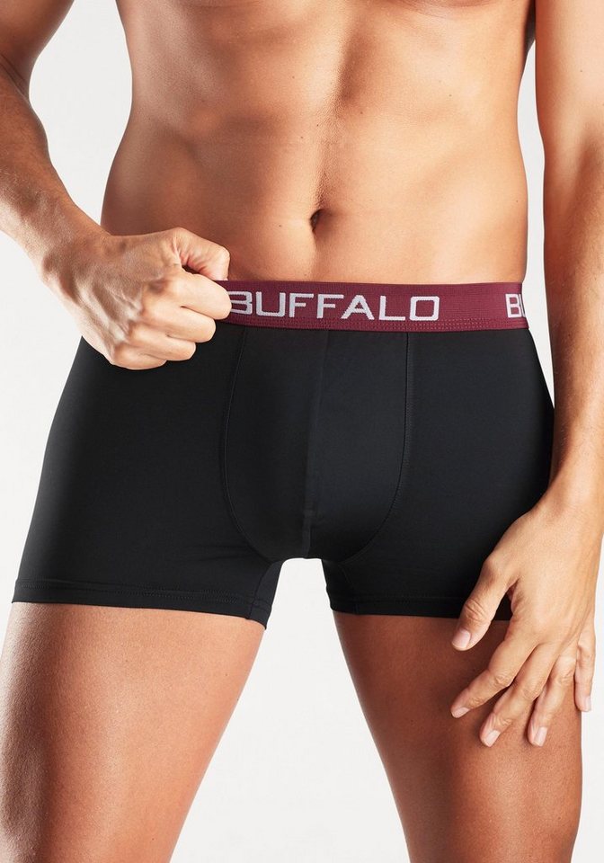 Buffalo Boxer (Packung, 4-St) unifarbene Retro Pants