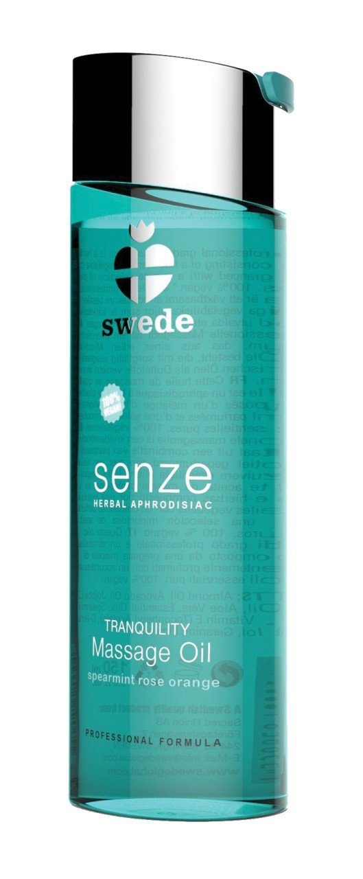 Swede Gleit- & Massageöl 150 ml - SENZE Massage Oil Tranquility 150ml