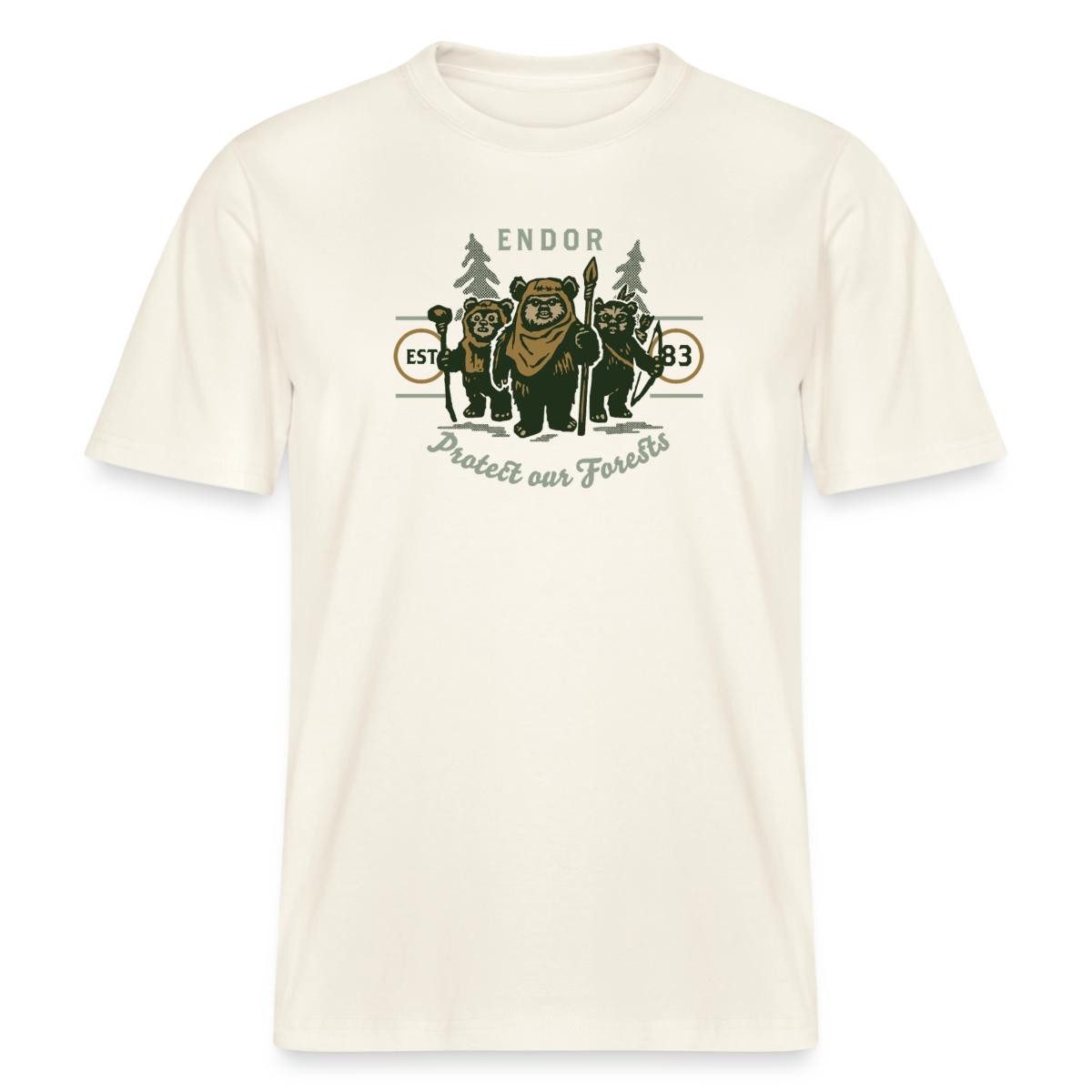 T-Shirt Star Wars Endor Protect Our Forests Relaxed Fit Unisex T-Shirt
