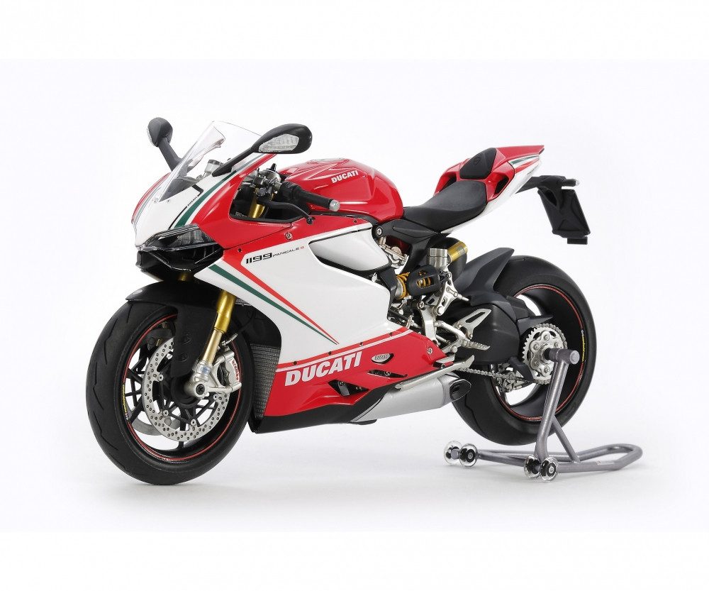 Modellbausatz Tamiya 1:12 Ducati 1199 Panigale S Tricolore