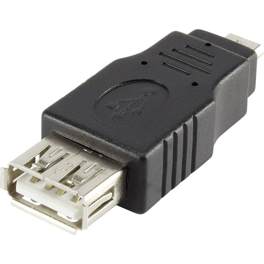 USB 2 Adapter Micro-B-Stecker/A-Buchse USB-Adapter