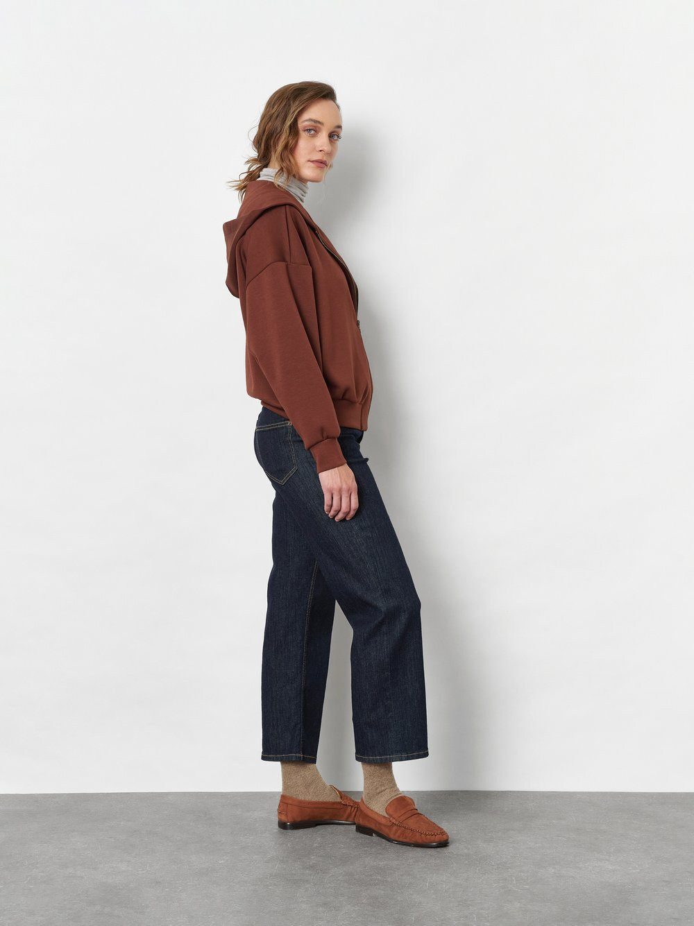 TONI Weite Jeans Liv 7/8 mit Taschendetail
