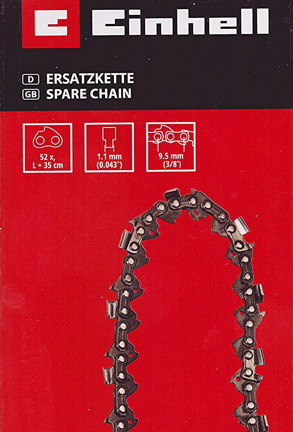 Einhell Akku-Kettensäge Einhell Sägekette 35 cm, 3/8", 52 TG, 1,1 mm GP-LC 36/35 Li