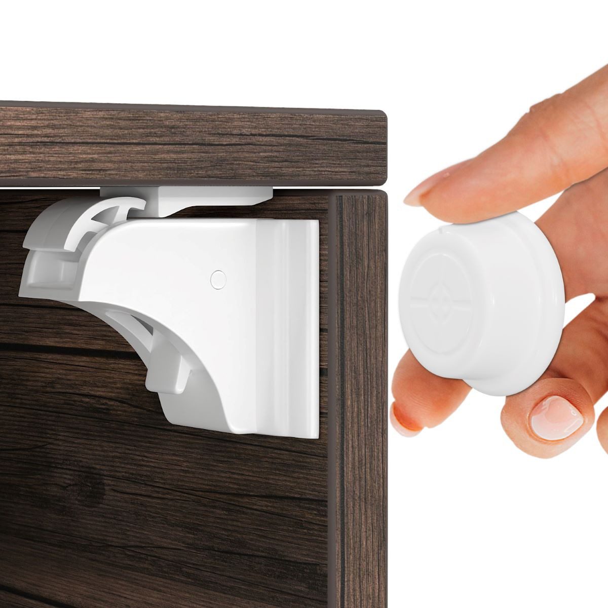 Hoffenbach Kindersicherung Magnetische Kindersicherung ohne Bohren mit 20 S günstig online kaufen