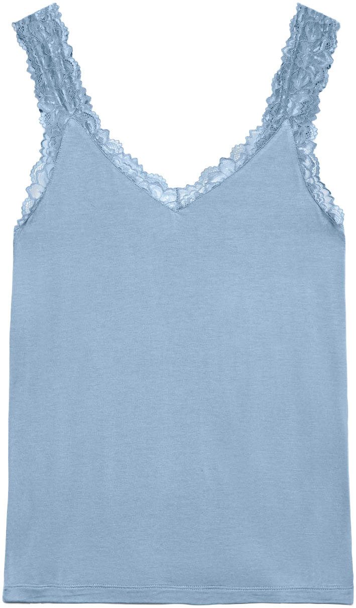 Vero Moda Spitzentop VMROSA SL TOP JRS NOOS Viskosemischung