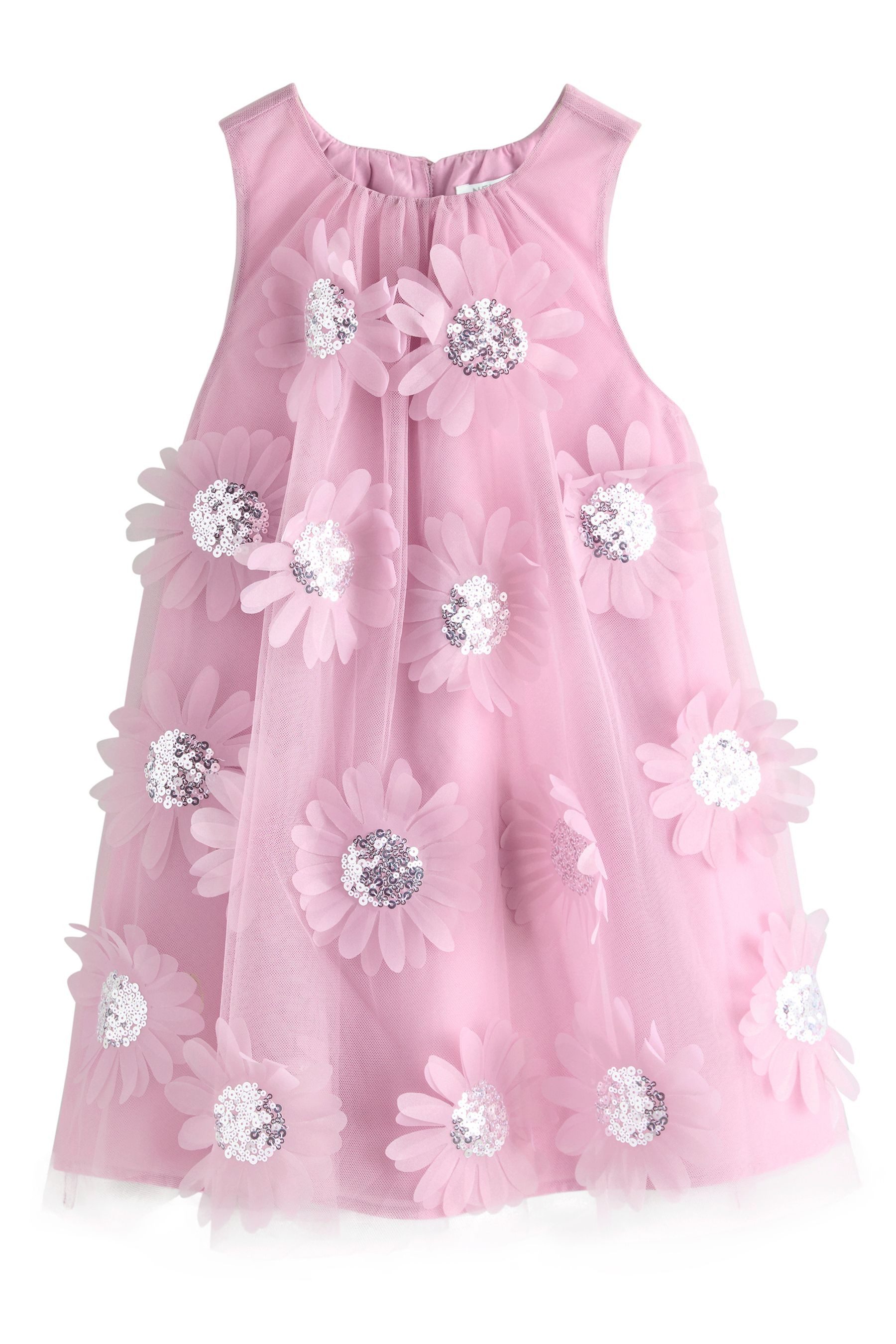 Next Partykleid Geblümtes 3D-Kleid für besondere Anlässe (1-tlg)