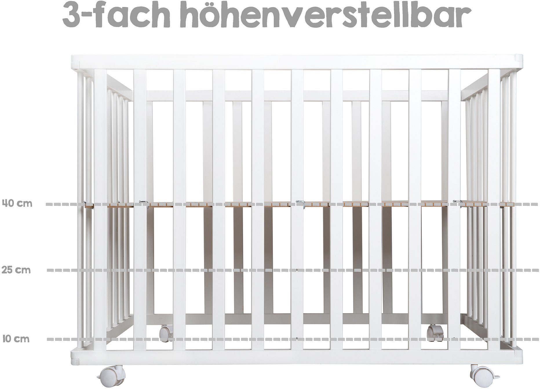 roba® Laufgitter Laufstall, inkl. Schutzeinlage Sternzauber günstig online kaufen
