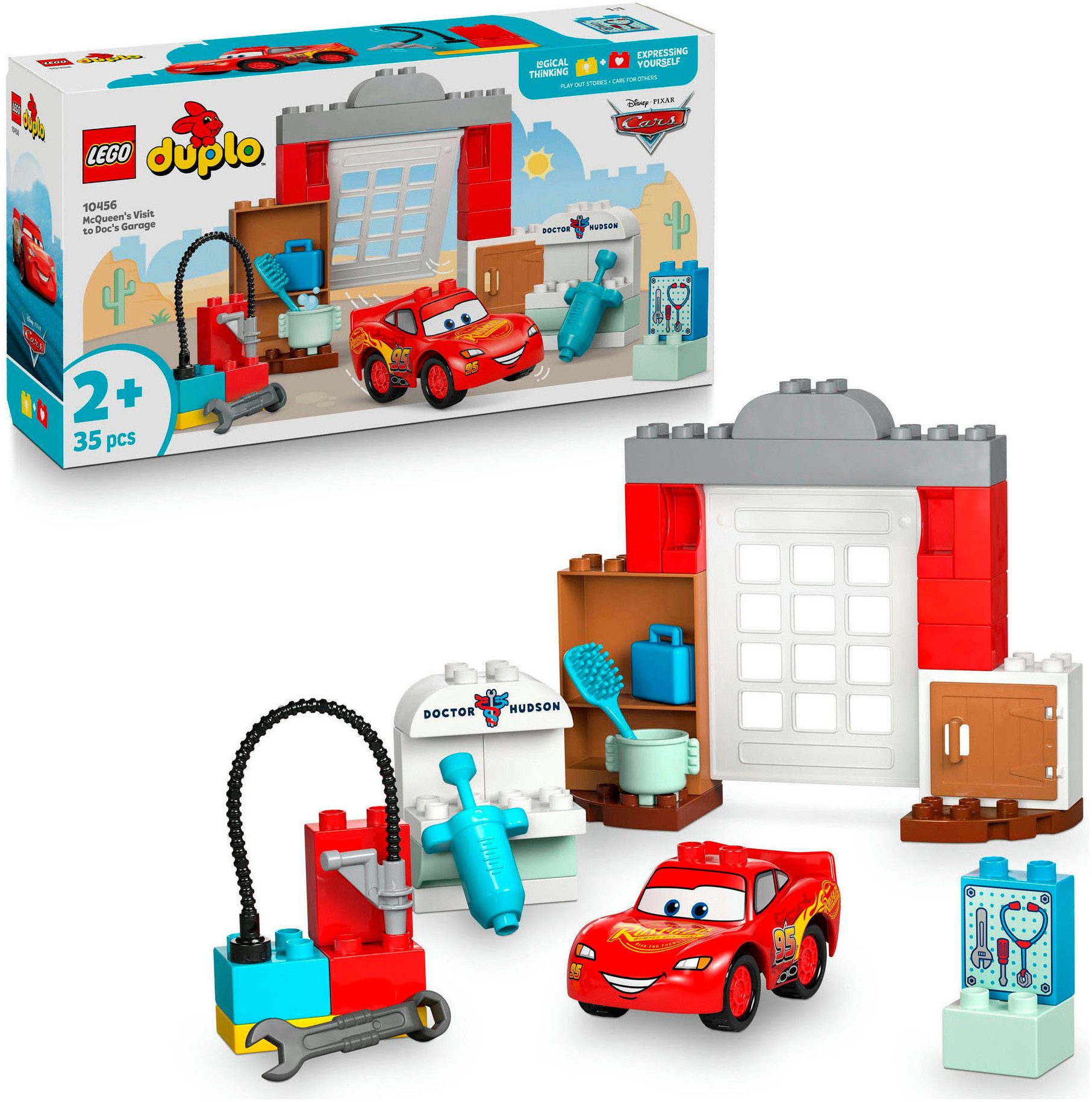 LEGO® McQueens Besuch in Docs Werkstatt günstig online kaufen