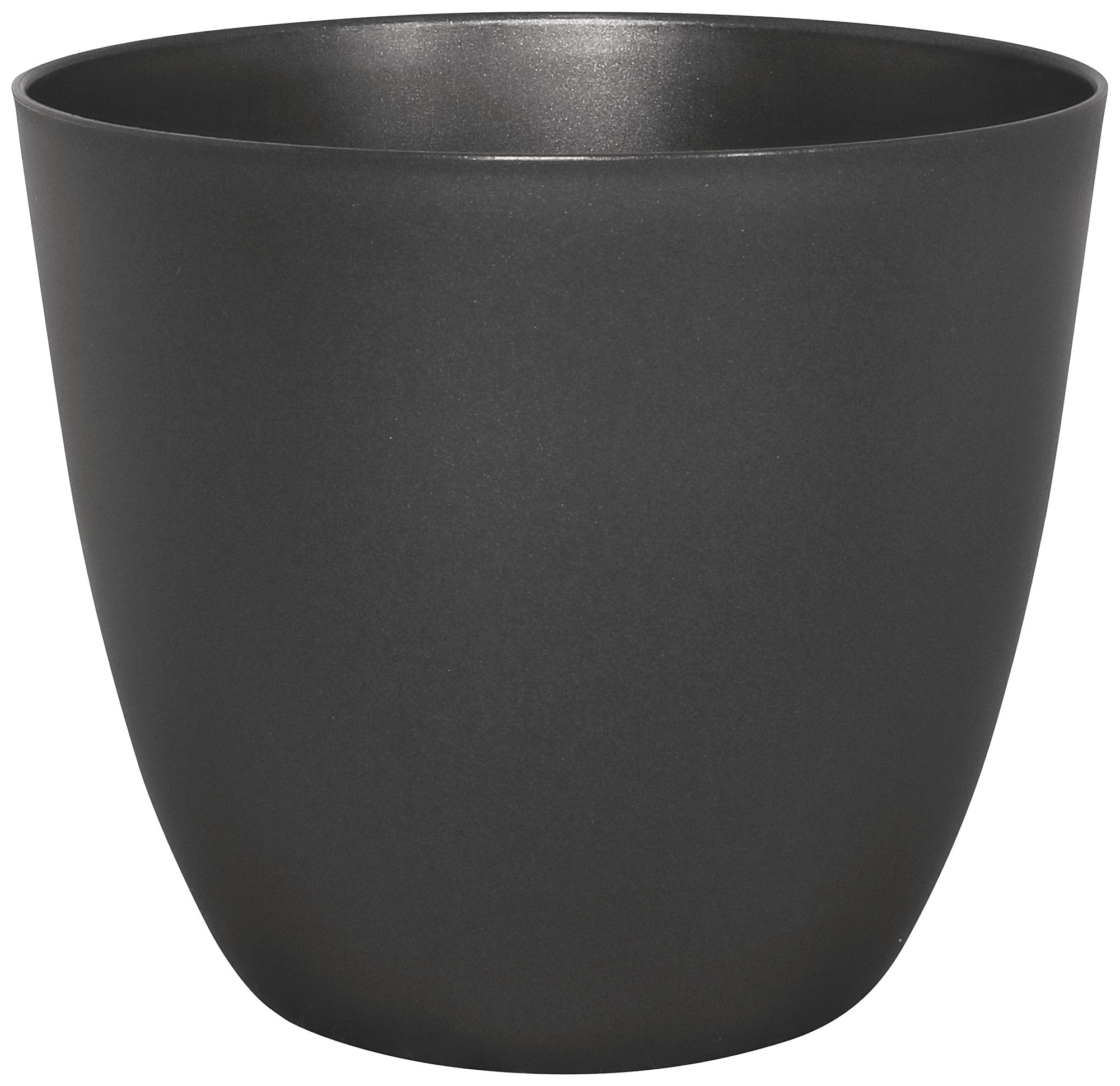 Geli Blumentopf Übertopf PURE 13 rund anthrazit