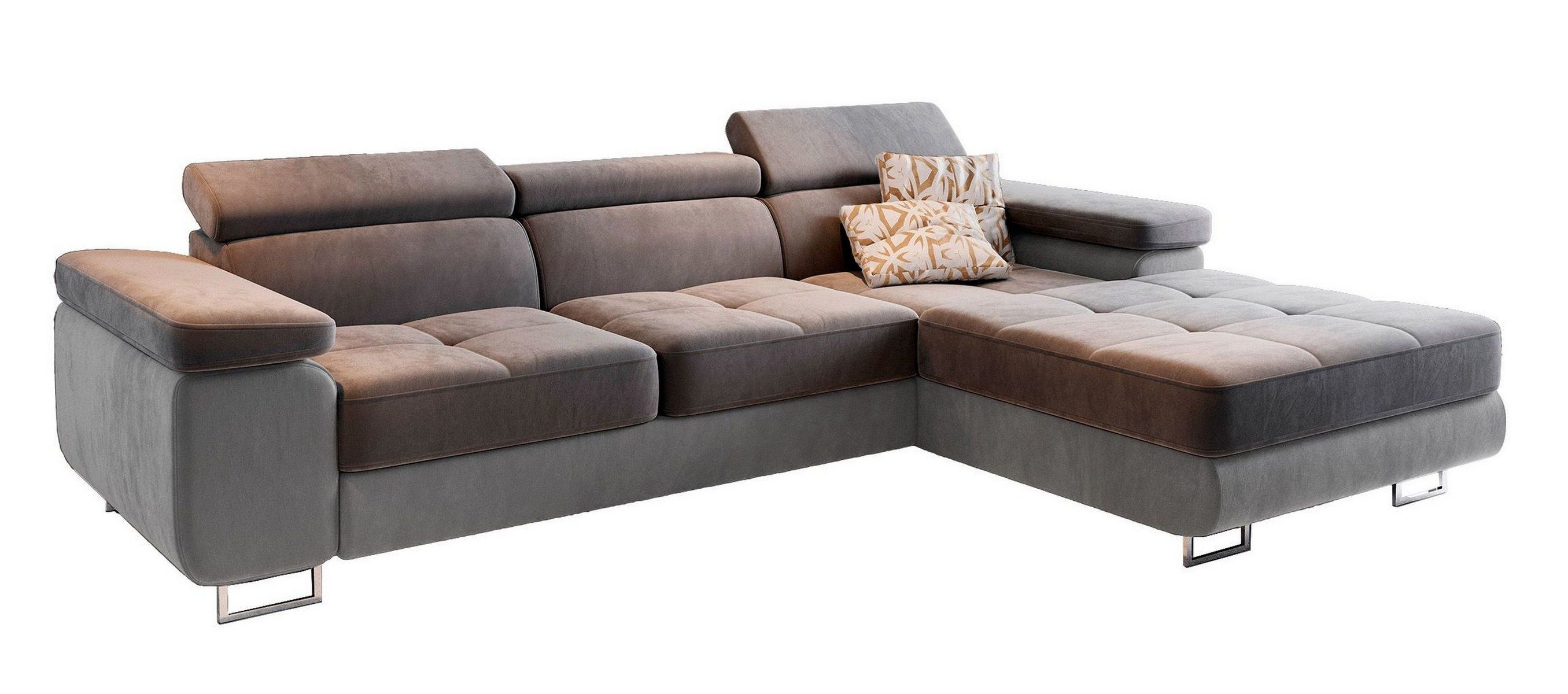 Masseno Ecksofa ELMA mit Schlaffunktion L-Form, günstig online kaufen