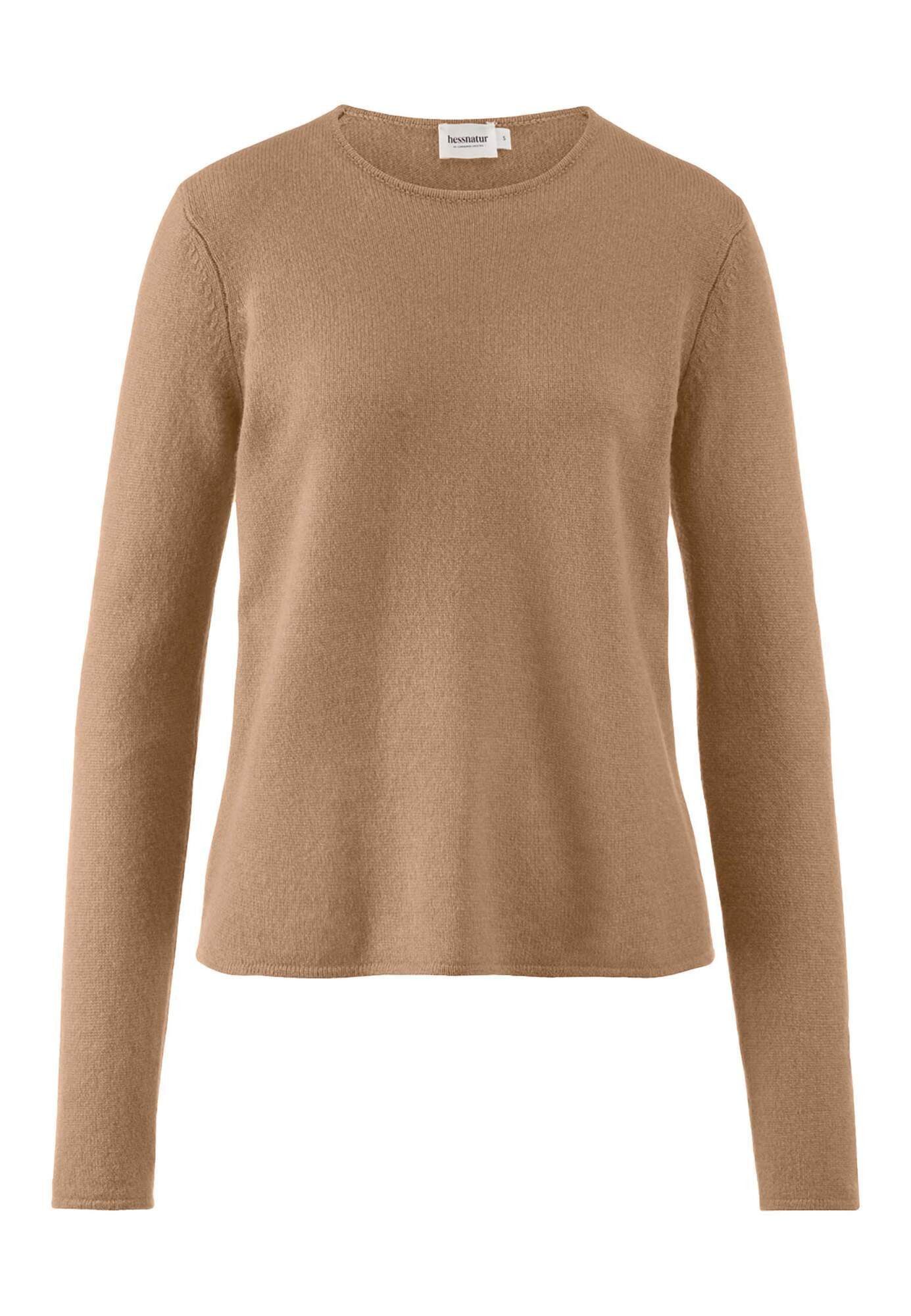Hessnatur Strickpullover BETTER RECYCLING aus reinem Kaschmir (1-tlg) günstig online kaufen