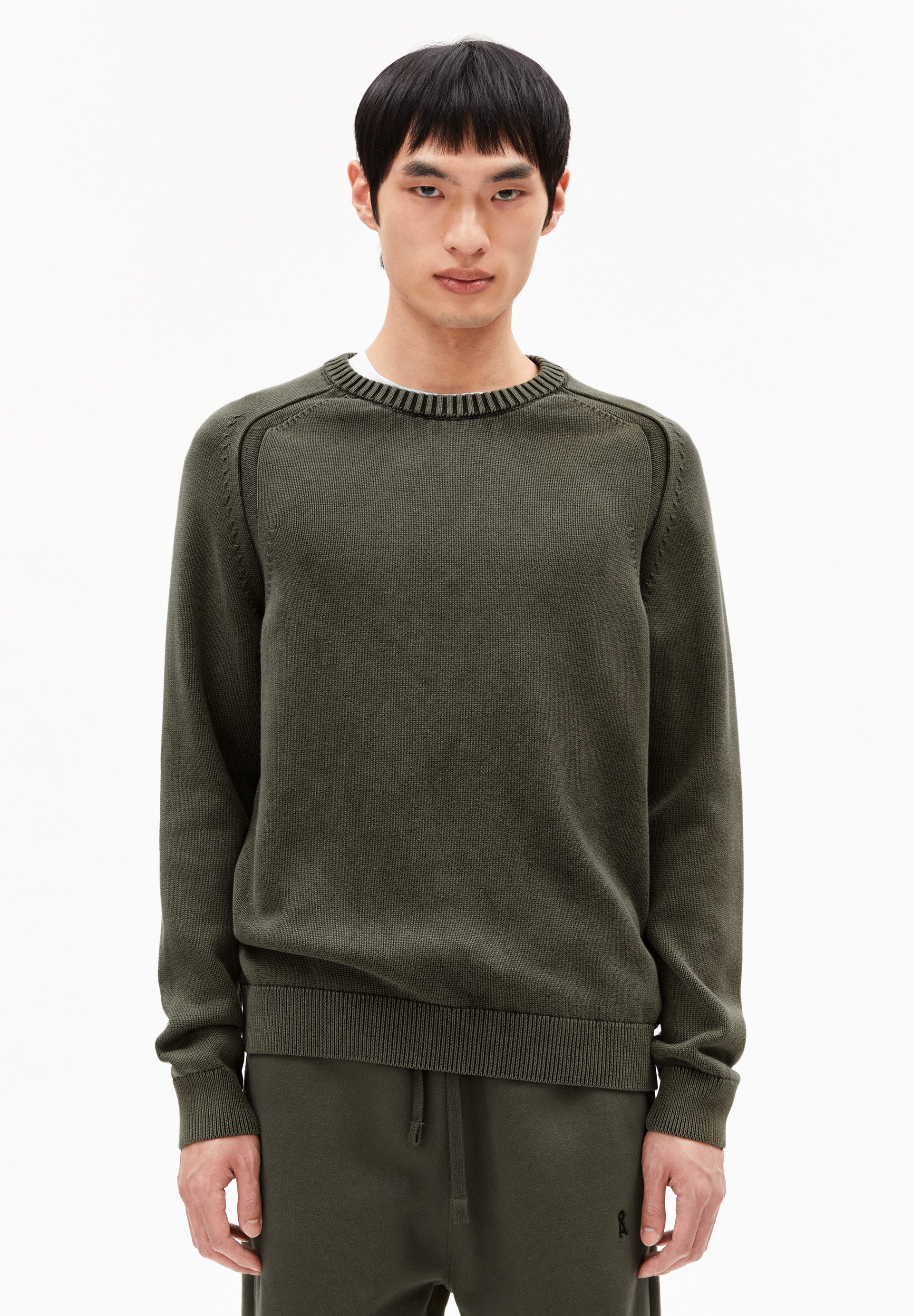 Strickpullover VAANJO GMT DYE Pullover aus Bio-Baumwolle