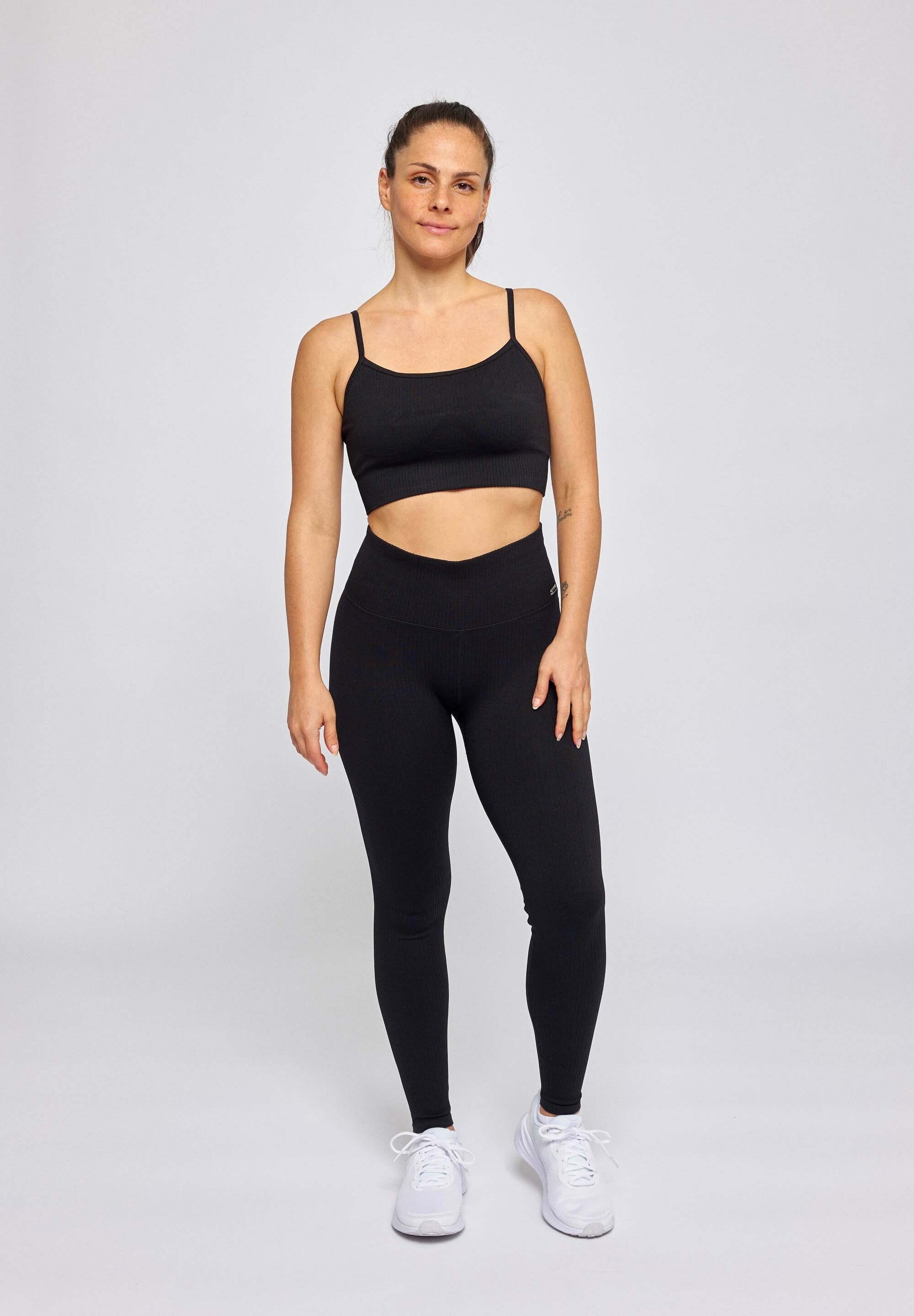 SNOCKS Sport-BH Gerippter Sport-BH Damen (1-tlg) seamless und blickdicht, p günstig online kaufen