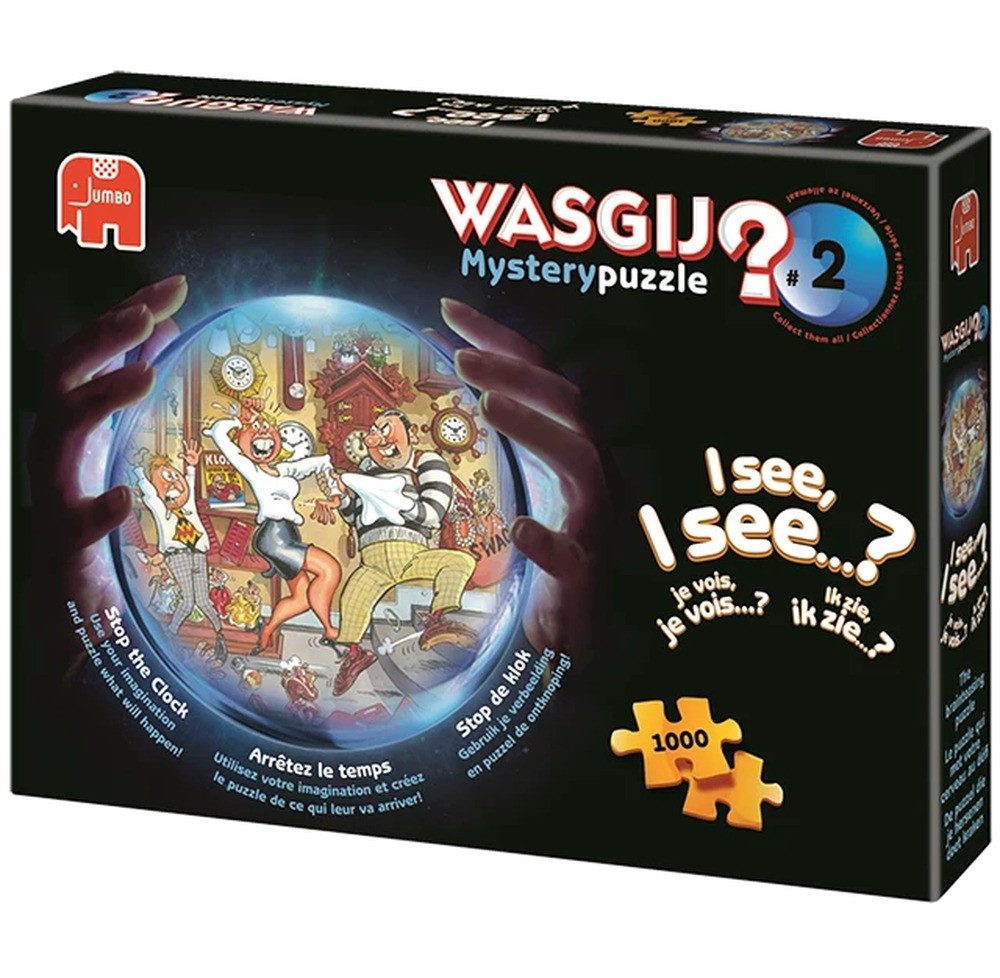 Jumbo Spiele Puzzle Jumbo Wasgij Mystery 2 Stop the Clock, Puzzleteile
