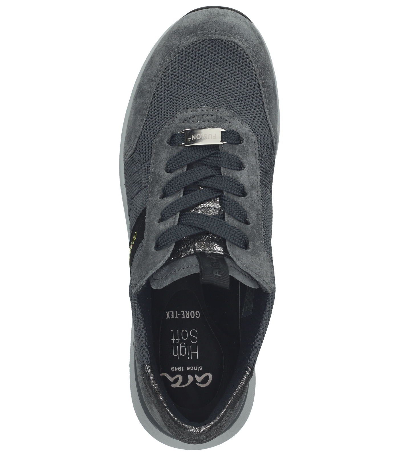 Graphit Veloursleder Ara Sneaker Sneaker