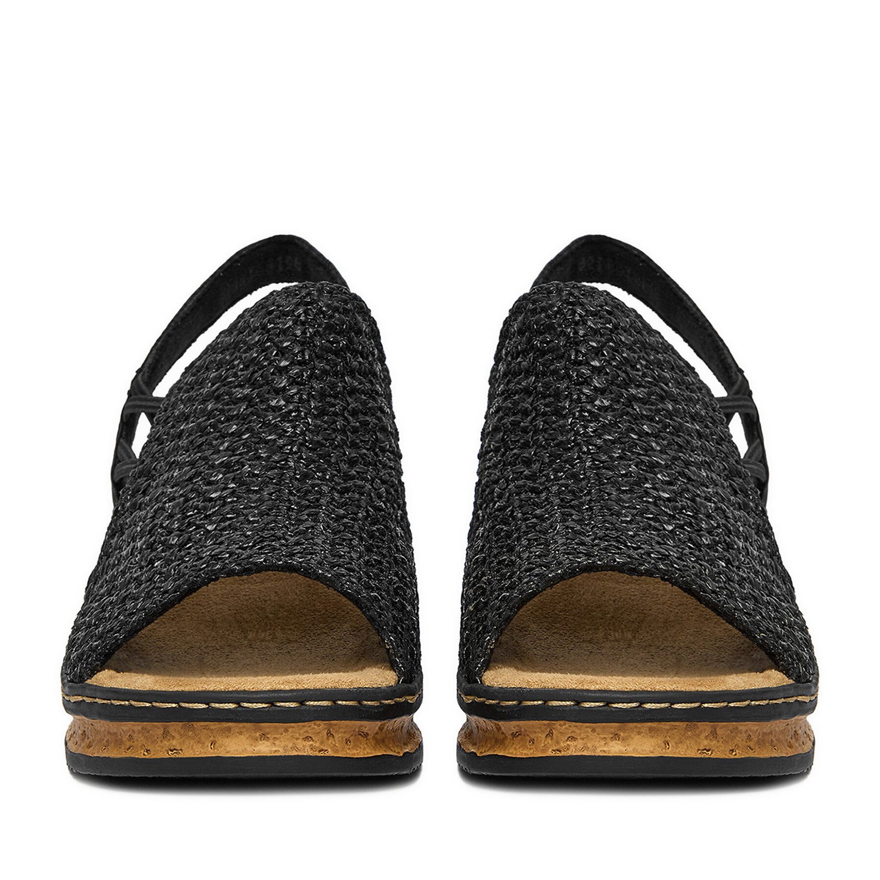 Rieker Rieker Damen-Sandalen Schwarz 62941-00 Sandale