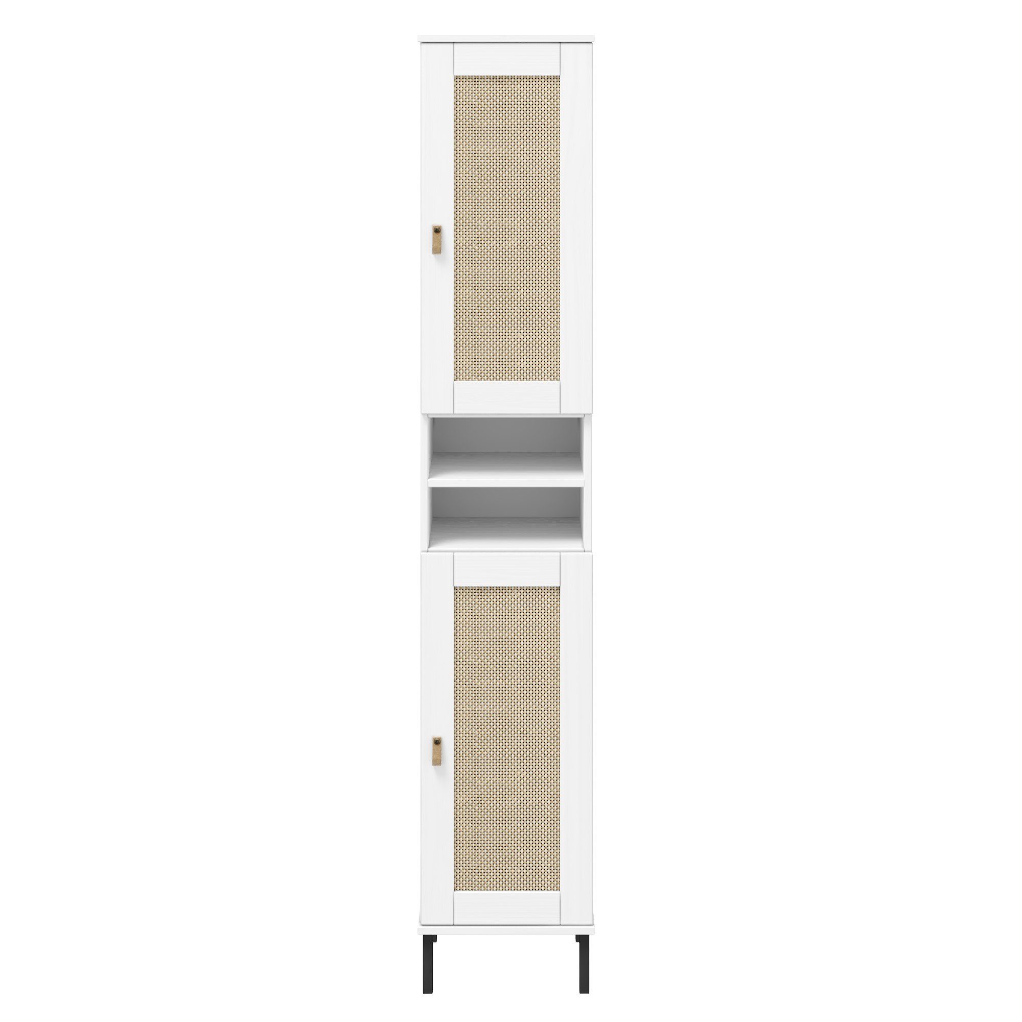 Woodroom Regal Valencia, Kiefer massiv lackiert, BxHxT 35x190x32 cm günstig online kaufen