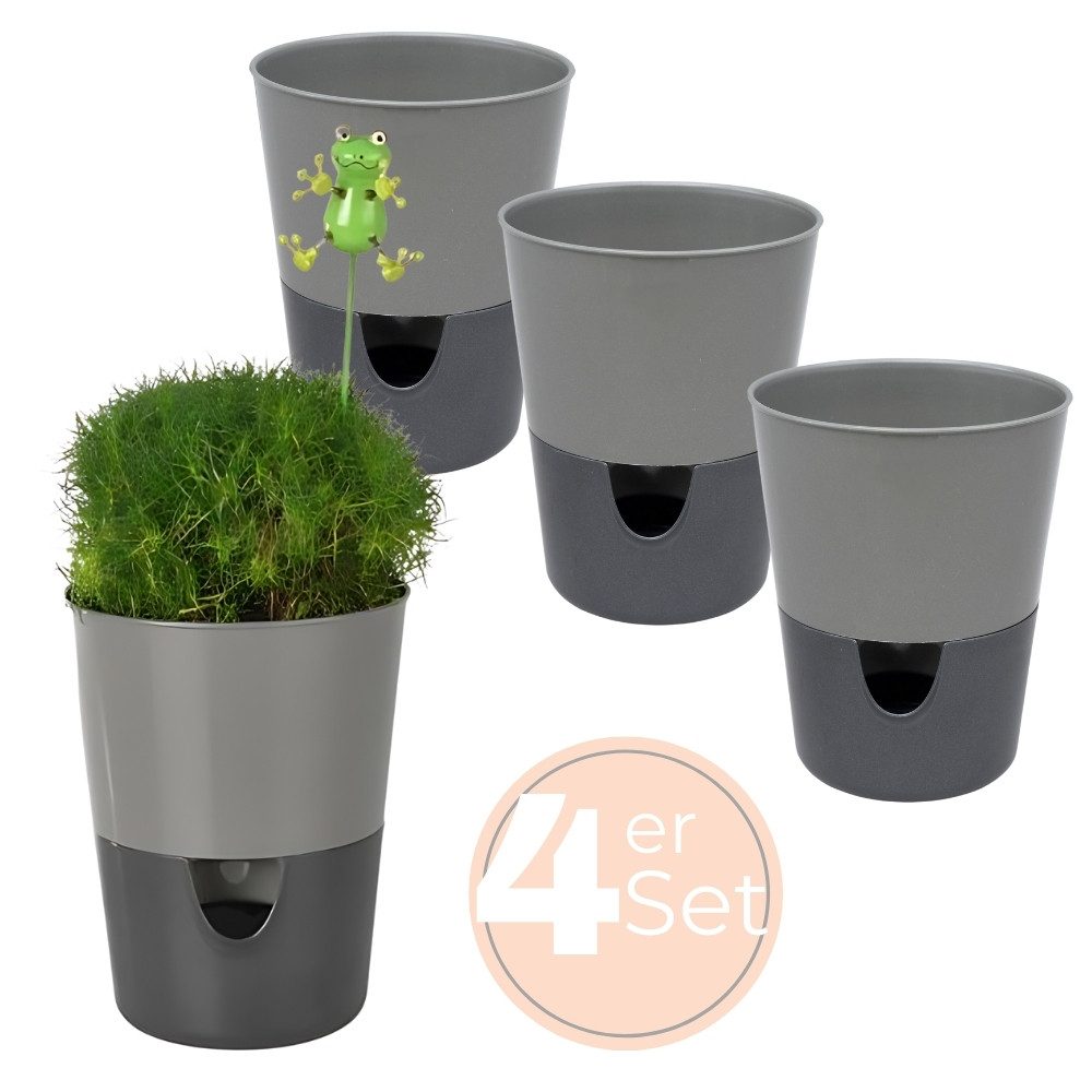 GarPet Kräutertopf 4x Kräutertopf Selbstbewässernd Topf günstig online kaufen