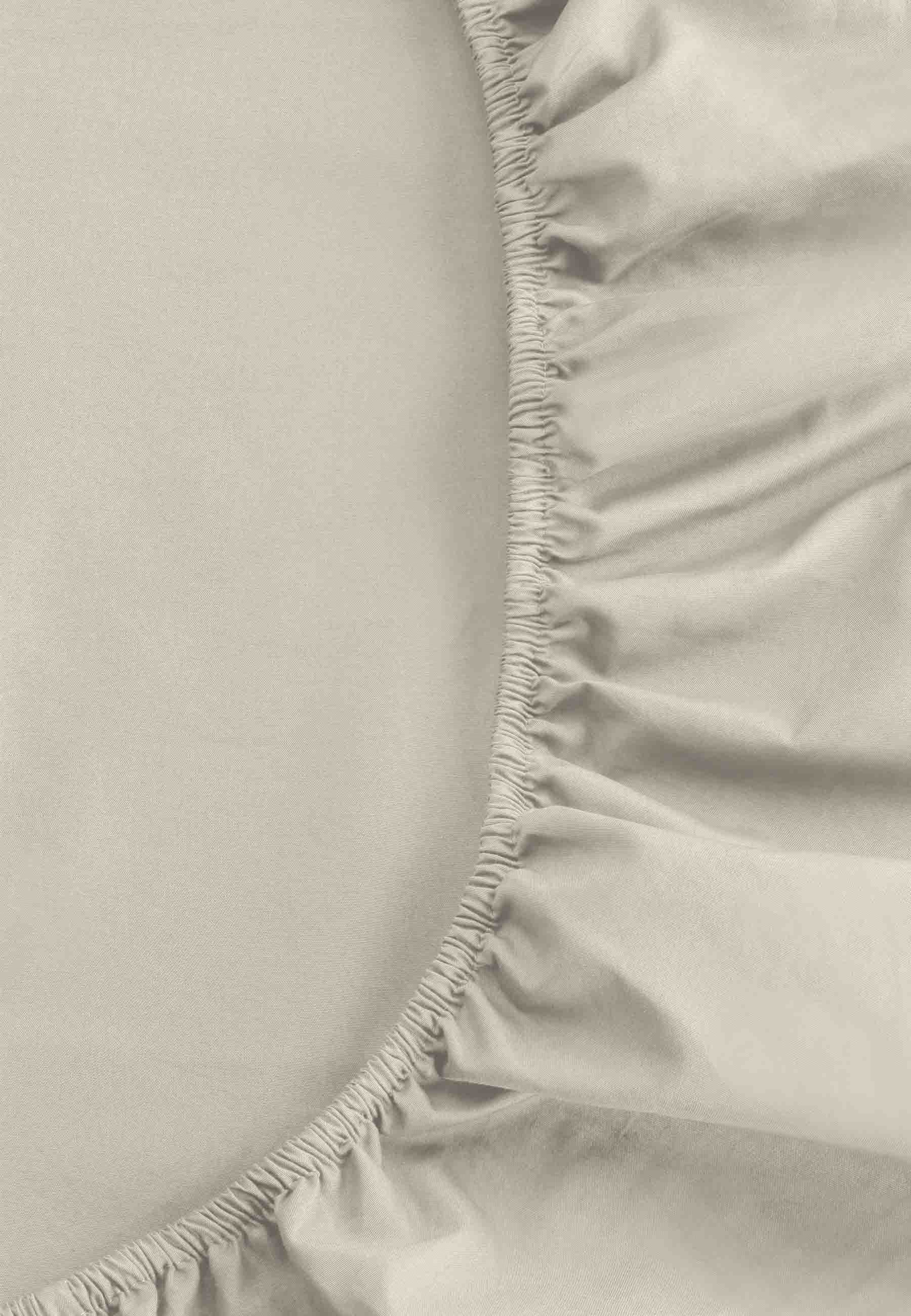 MELA Spannbettlaken Unisex Perkal Spannbetttuch KASOL, günstig online kaufen