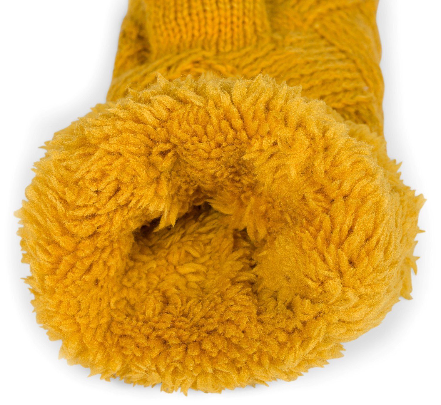 styleBREAKER Fäustlinge Strickhandschuhe Fäustlinge mit Rauten günstig online kaufen