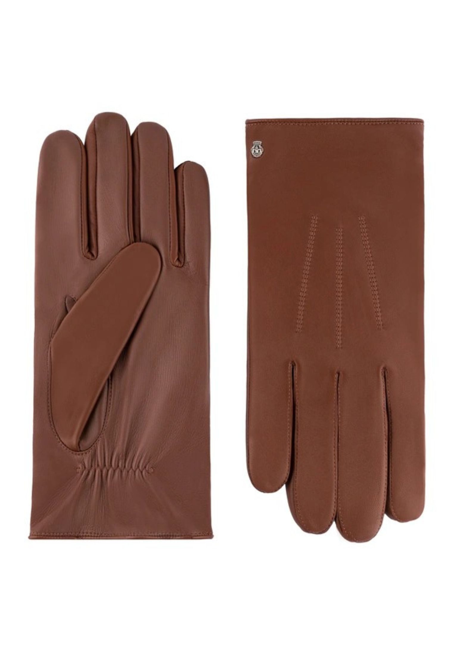 Roeckl Lederhandschuhe Coburg Touch Fingerhandschuhe mit Aufnähten
