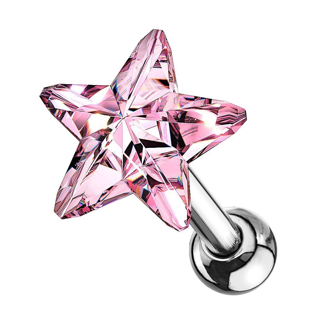 Taffstyle Piercing-Set Tragus Knorpel Piercing Kristall günstig online kaufen