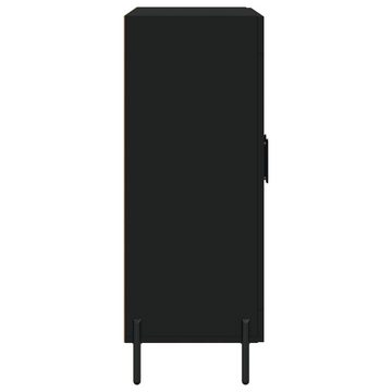 vidaXL Sideboard Sideboard Schwarz 69,5x34x90 cm Spanplatte