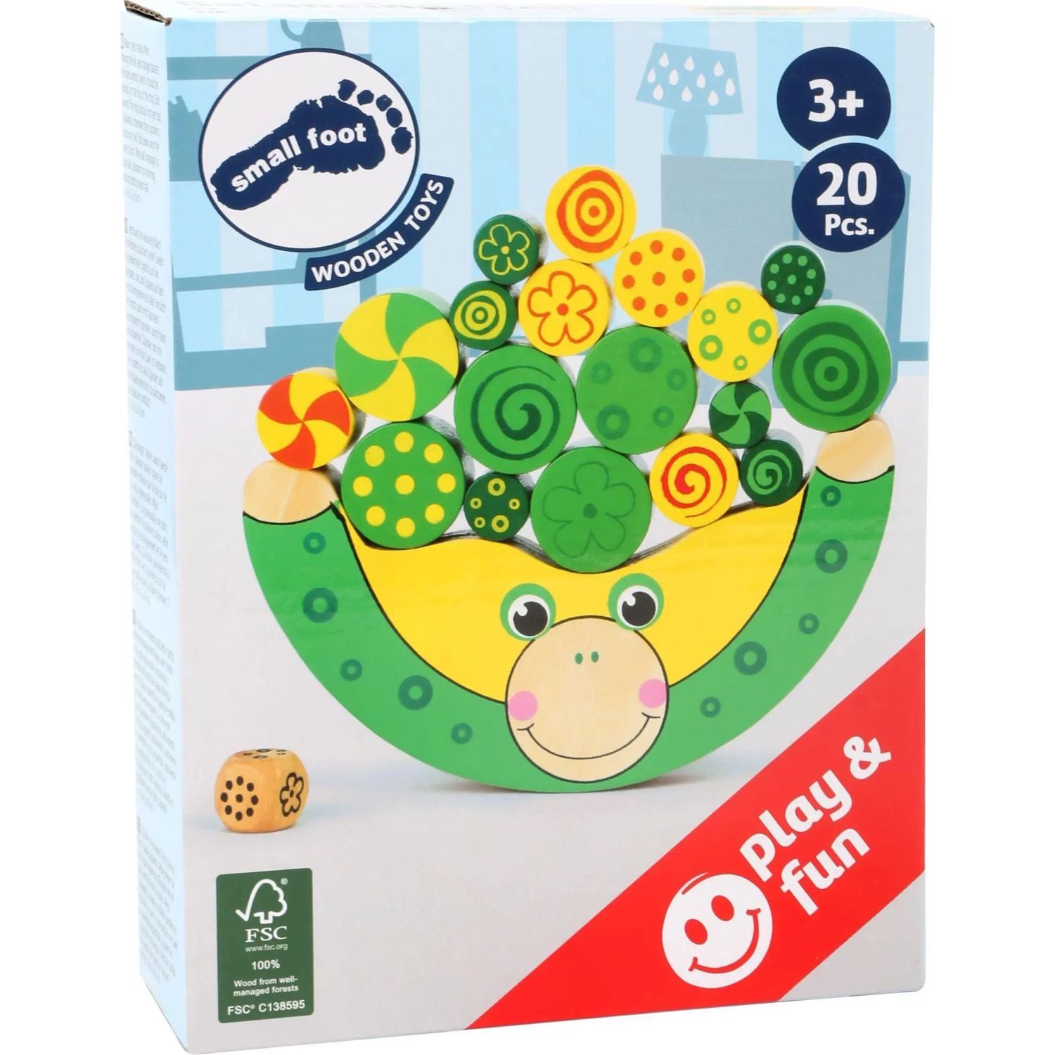 Small Foot Spiel Balancierfrosch