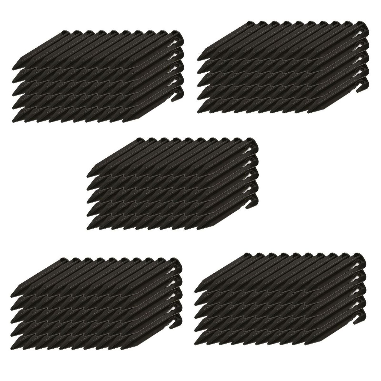 Powery 250x Haken Begrenzungskabel Mähroboter Begrenzungskabel schwarz