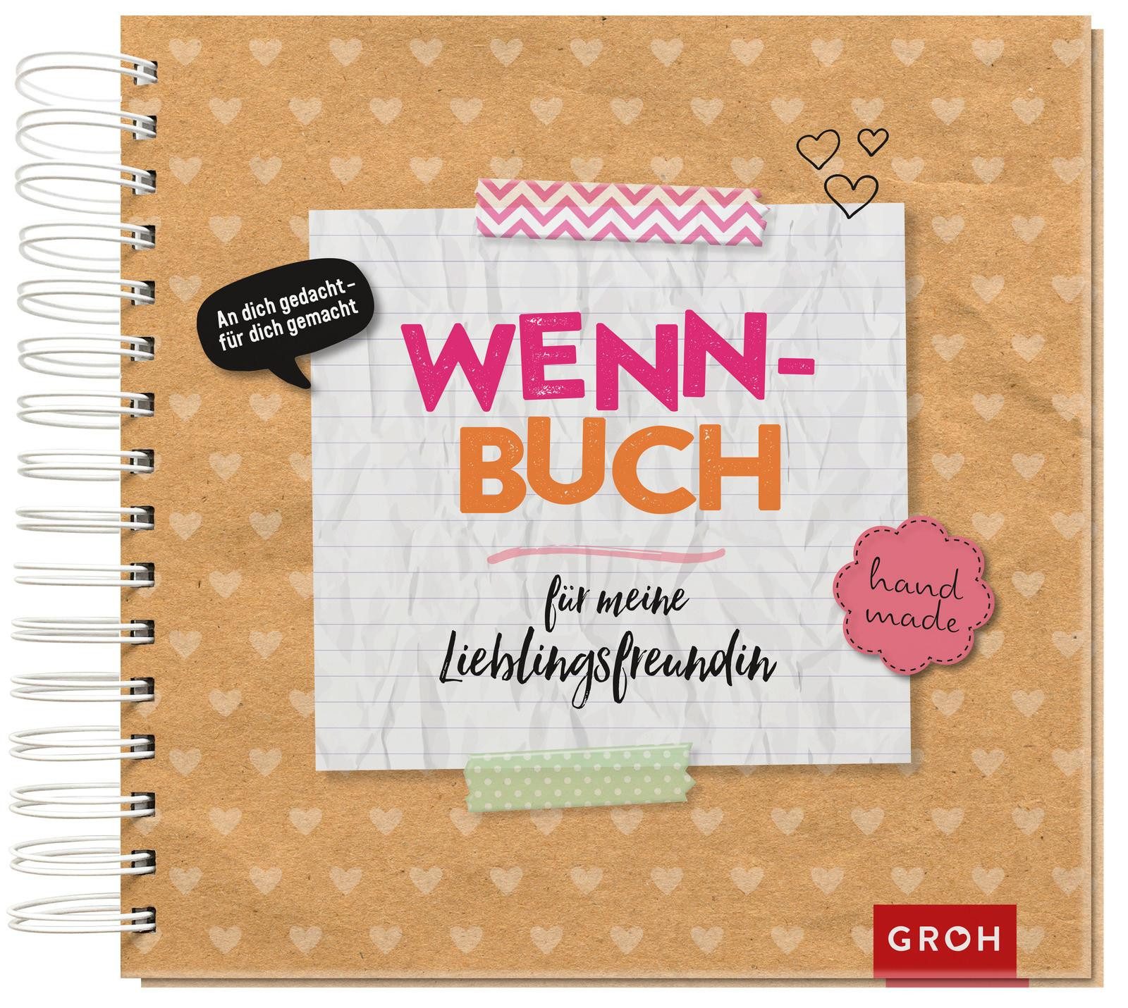 groh Verlag Fotoalbum Wenn-Buch für meine Lieblingsfreundin