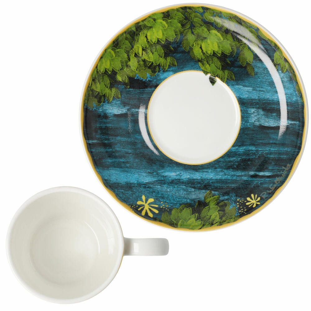 Goebel Espressotasse Rosina Wachtmeister - Al chiaro di luna, 100 ml, Fine Bone China