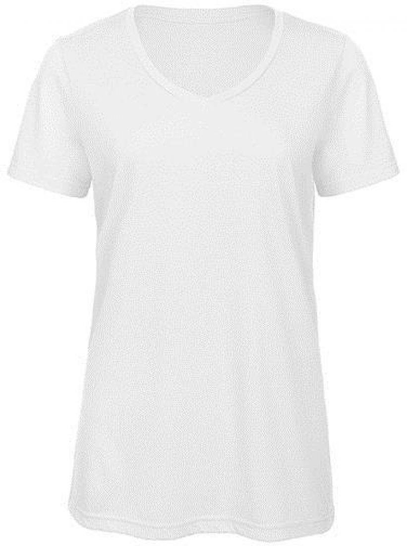 V-Shirt Damen V-Neck Triblend T-Shirt
