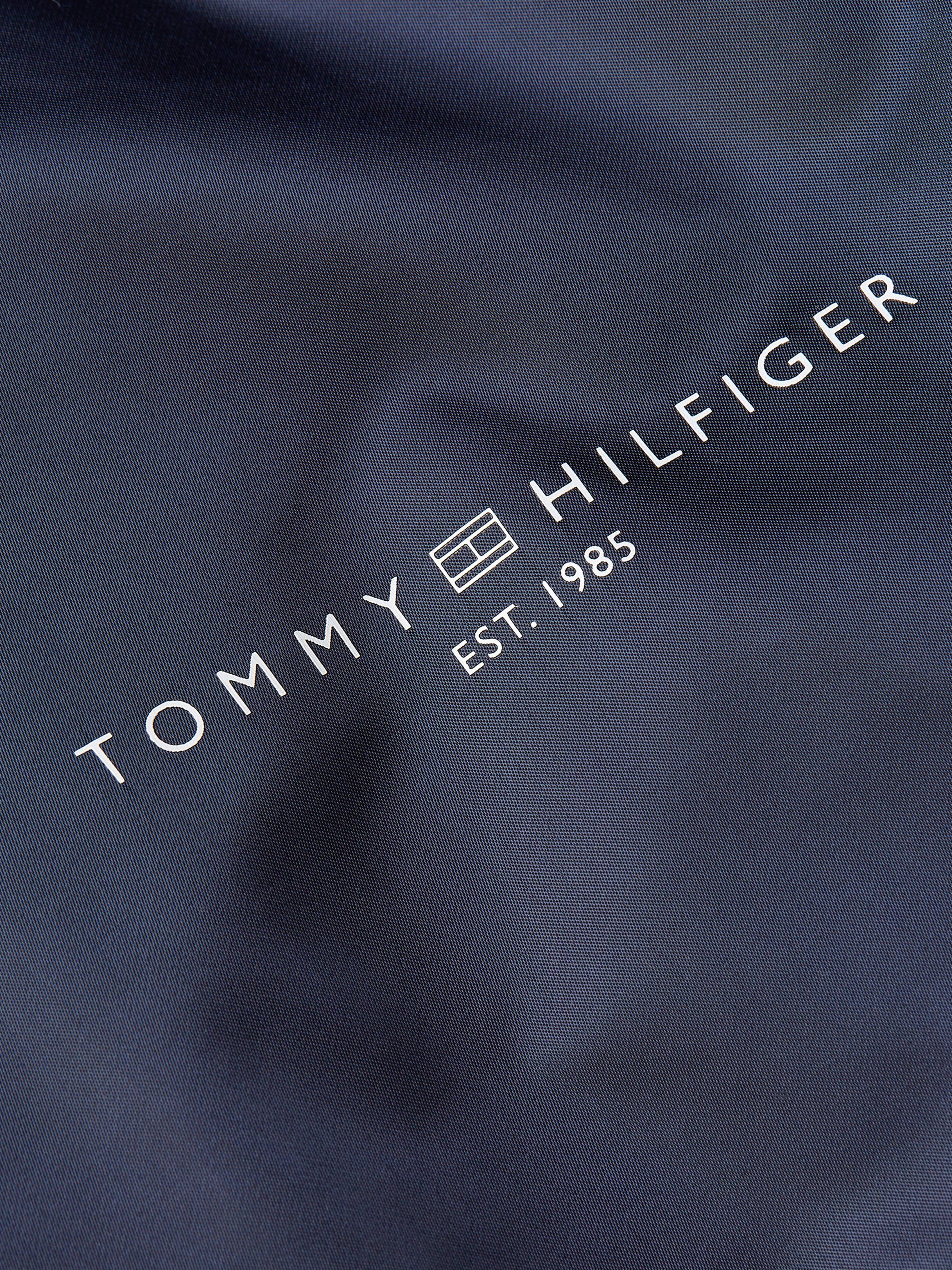 Tommy Hilfiger Kurzmantel ESS MINI mit CORP REGULAR COAT Logoschriftzug