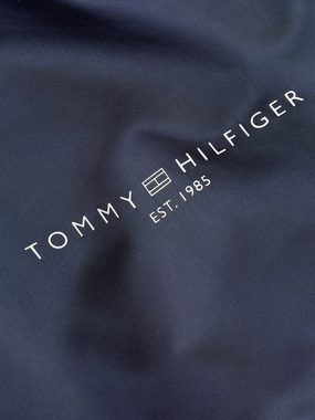 Tommy Hilfiger Kurzmantel ESS MINI CORP REGULAR COAT mit Logoschriftzug
