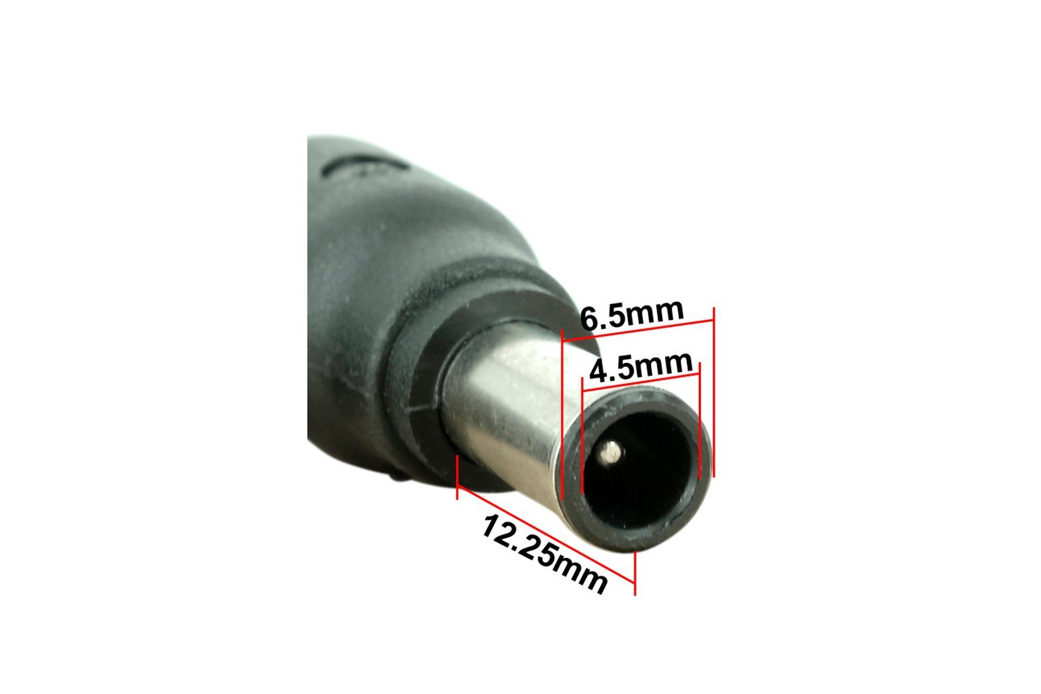 DC-Stromanschlussspitze mm Batterie-Verbindungskabel, x mm Stecker 6,5 5,5 auf 4,5 C6 HEAD6N x Buchse – 2,5 PowerSmart Mittelstift mit