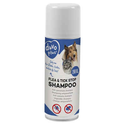DUVO+ Zeckenschutzmittel Flöhe & Zecken Stop Ungeziefer-Shampoo für Hunde 200 ml, 100 ml