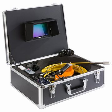 Arebos Rohrkamera, Endoskop, Kanalkamera, 30 m, mit USB Anschluss Inspektionskamera (60 min Videoaufnahme, Aufnahmezeit: 7 Stunden)