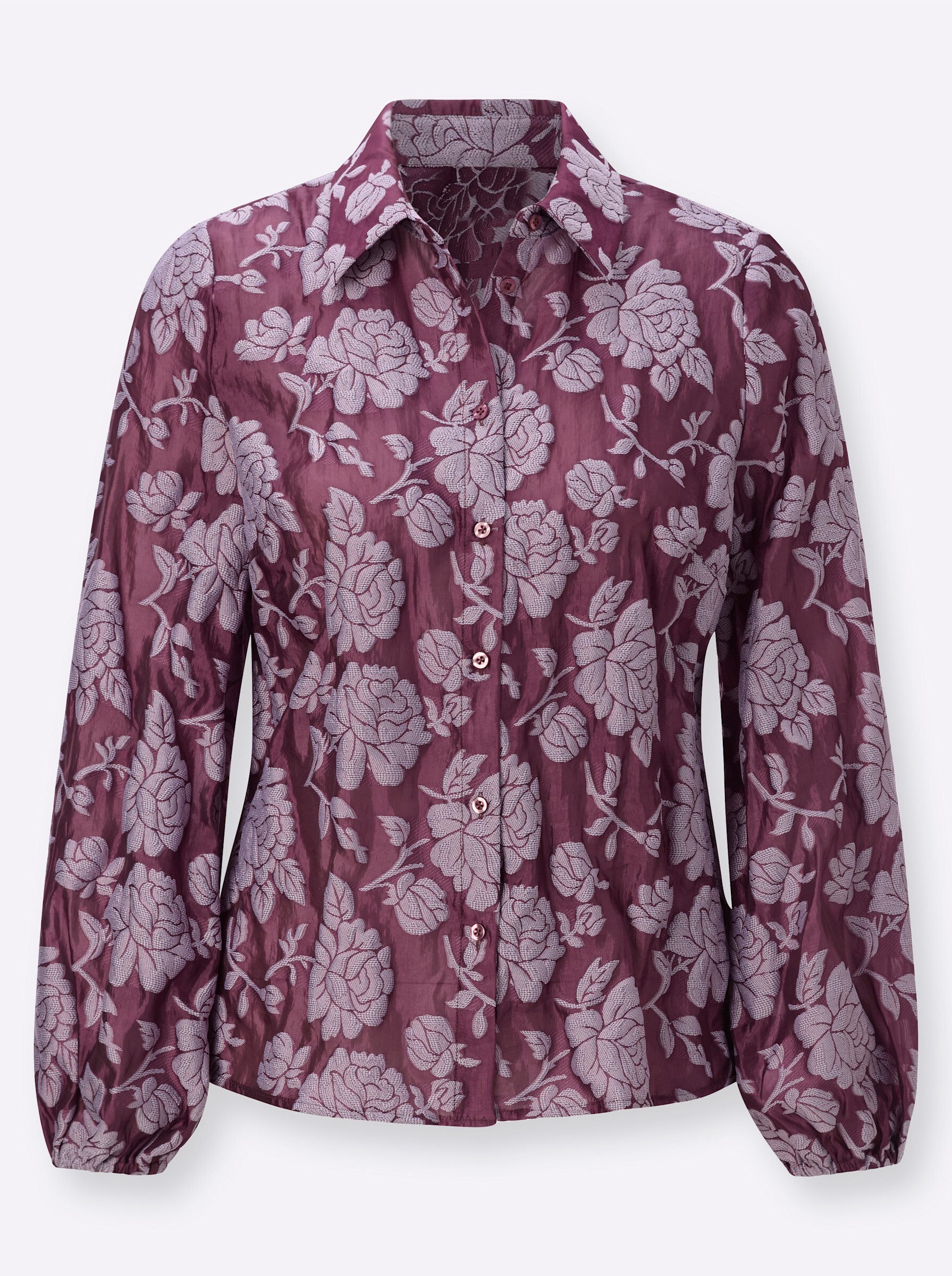 Witt Klassische Bluse Langarm-Bluse Langarm