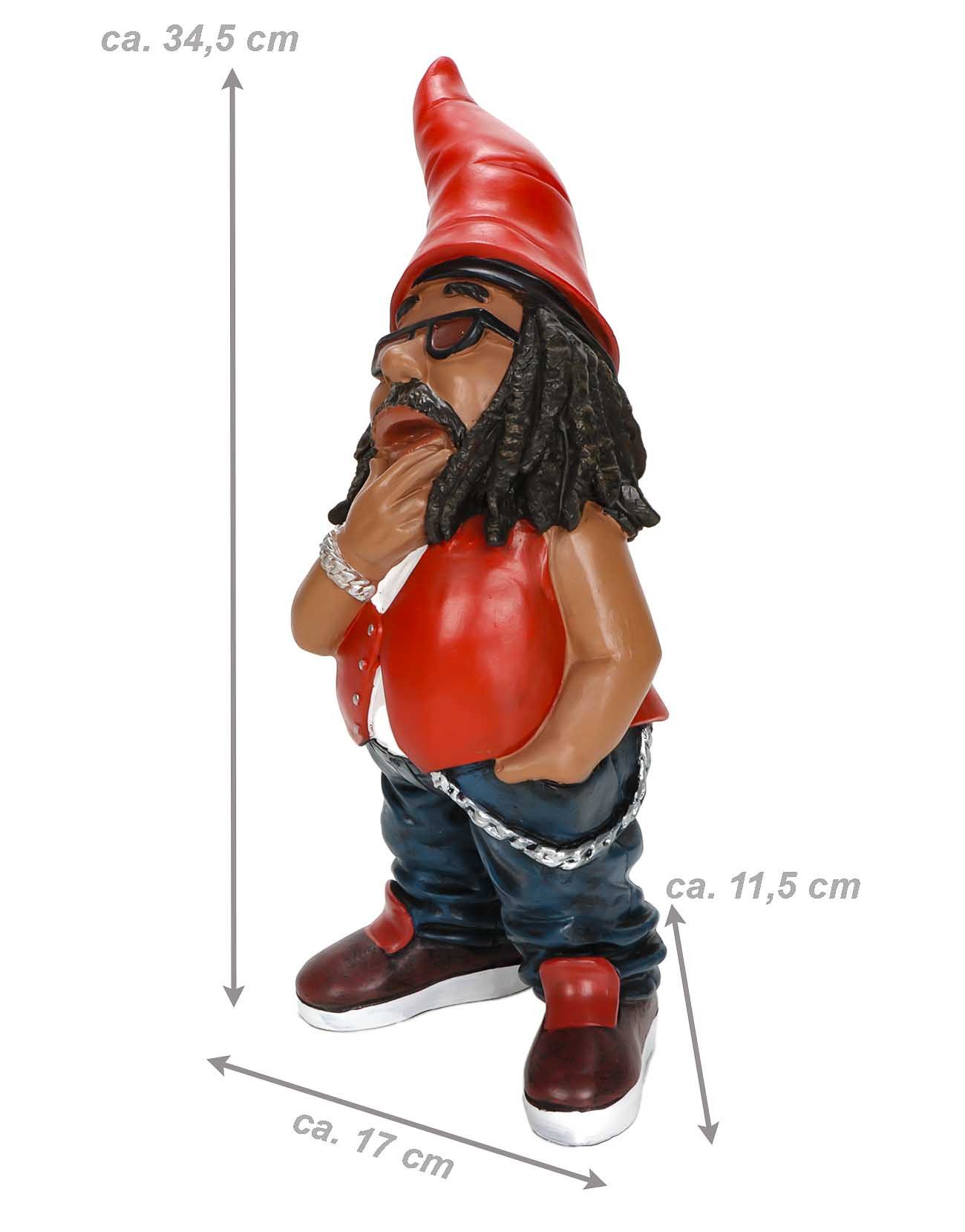 Bubble-Store Gartenzwerg Großer Gartenzwerg Mr. Cool, günstig online kaufen