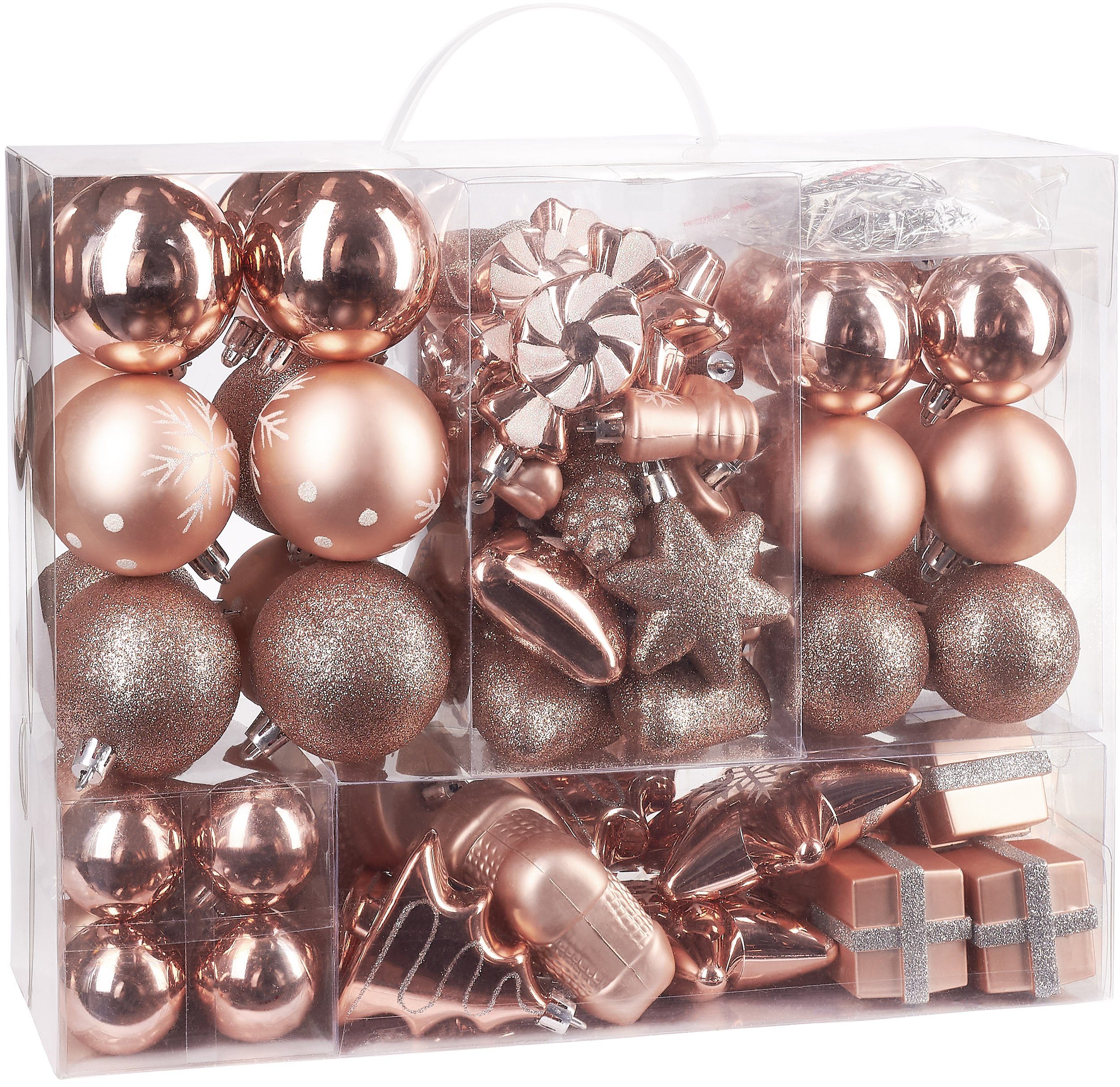 Weihnachtsbaumkugel 77-teiliges Weihnachtskugel-Set