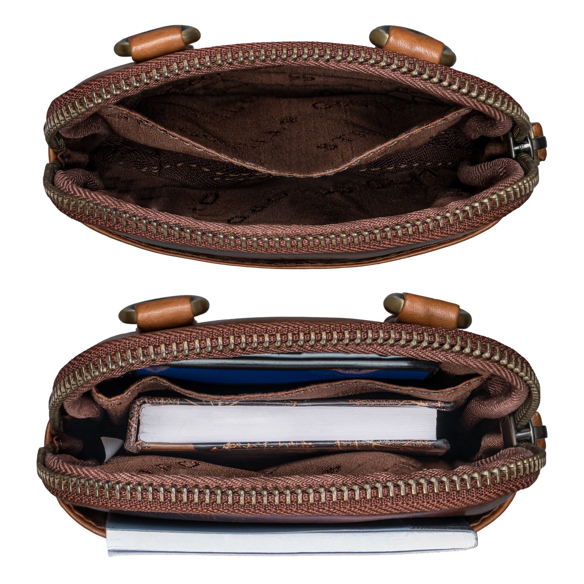 STILORD Handtasche "Loki" Brustbeutel Leder Handytasche günstig online kaufen
