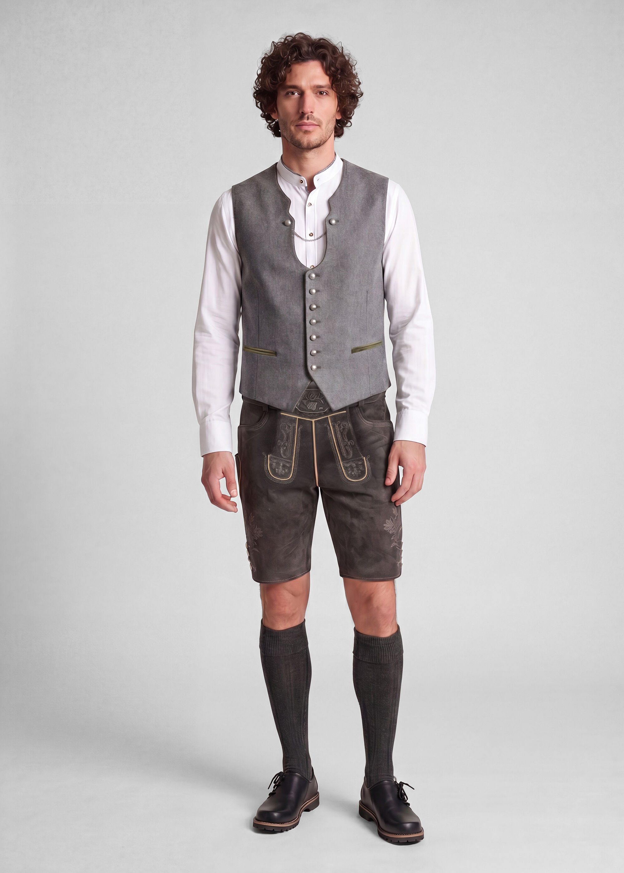 Spieth & Wensky Trachtenweste Kaiser (1-tlg) Mit traditionellem Charme