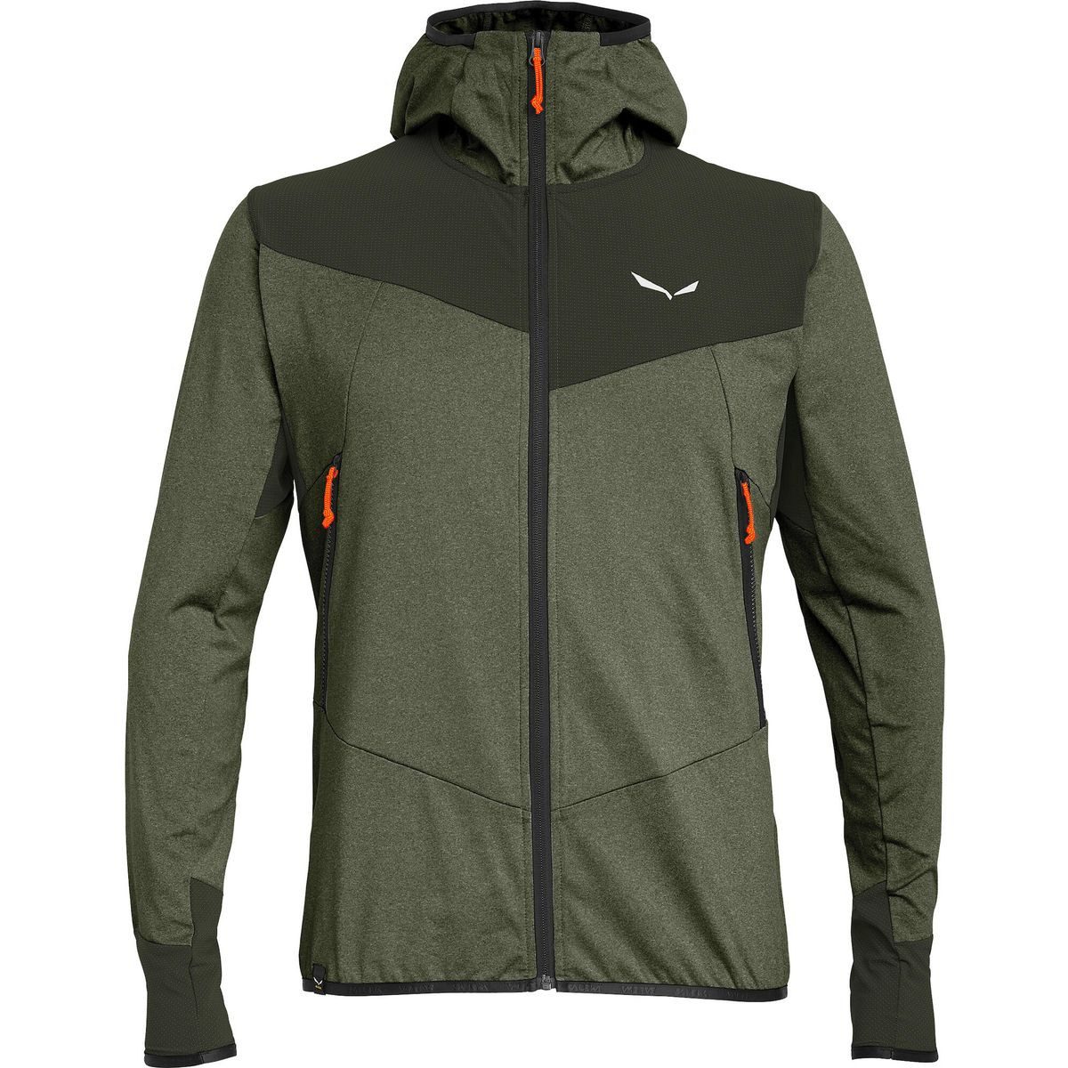 Salewa Fleecejacke Agner Hybrid Polarlite/Durastretch M Full Zip Hoody Leichter, schnell trocknender Hoody mit robuster Konstruktion, ideal