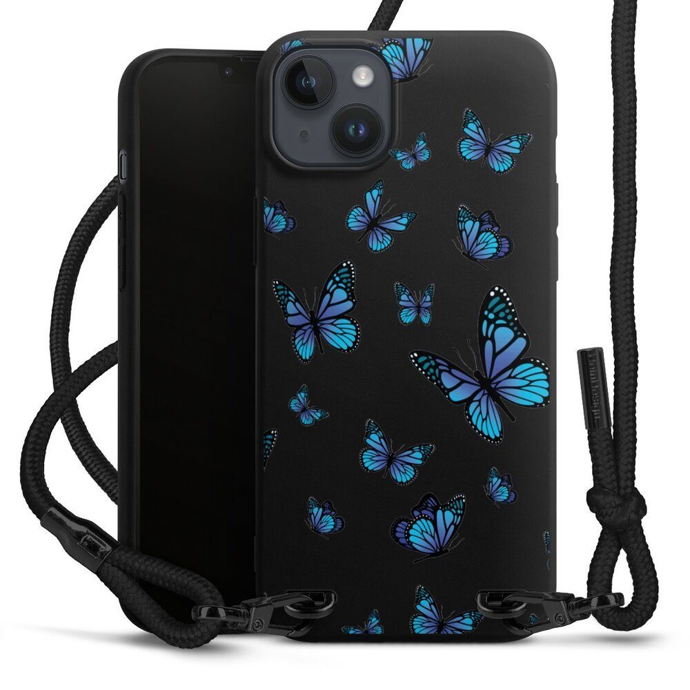 Handyhülle Schmetterling Muster transparent Butterfly Pattern Transparent