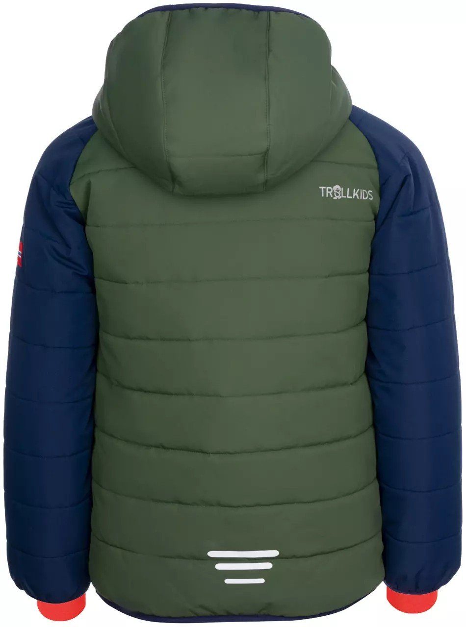 Jacket TROLLKIDS sky/deep Snow Funktionsjacke Hafjell PRO cinnamon/night Kids l