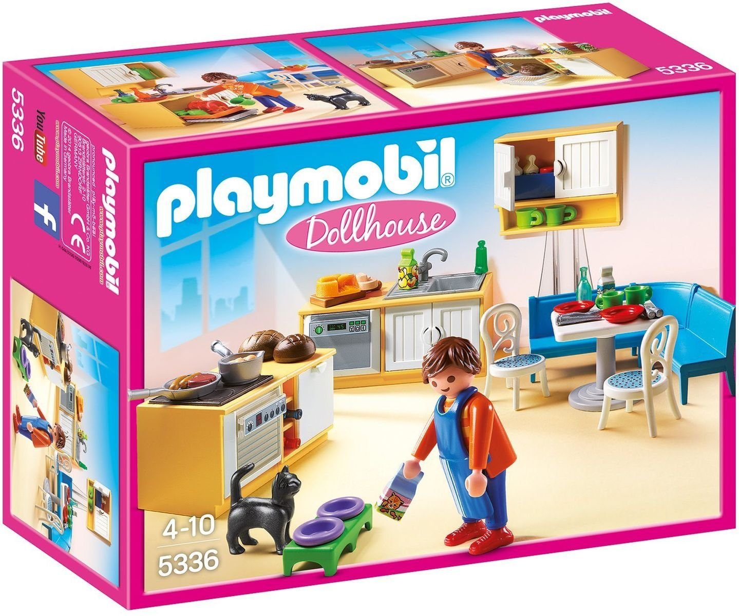 Playmobil® Spielwelt PLAYMOBIL® 5336 - Dollhouse - Einbauküche mit Sitzecke