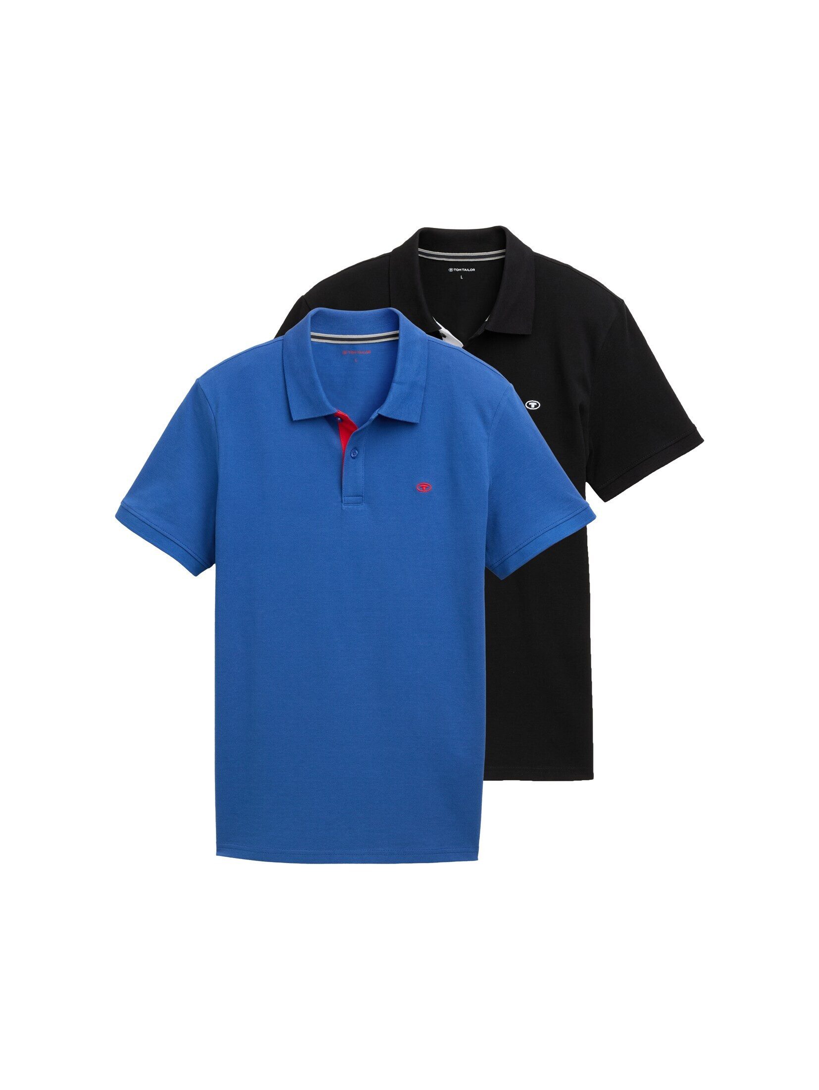 TOM TAILOR Poloshirt Poloshirts (im Doppelpack) Poloshirts im 2er-Pack günstig online kaufen