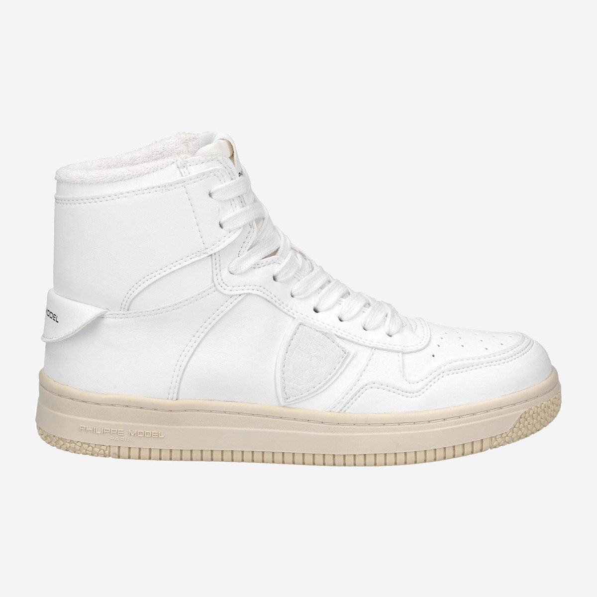 Philippe Model LYON HIGH RECYCLE’ MIXAGE, Sneaker in Weiß für Damen Sneaker