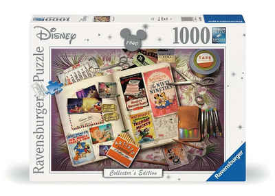 Ravensburger Puzzle Ravensburger 17583 1940 Mickey Anniversary, 1000 Puzzleteile